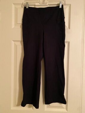 Jockey Black Pull-On Capri Pants